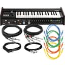 Korg MiniKorg 700Sm Monophonic Analog Synthesizer CABLE KIT
