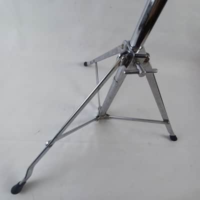 Ludwig 70s #1355 Snare Drum Stand Atlas Single-Braced Chicago USA Vintage Chrome image 2