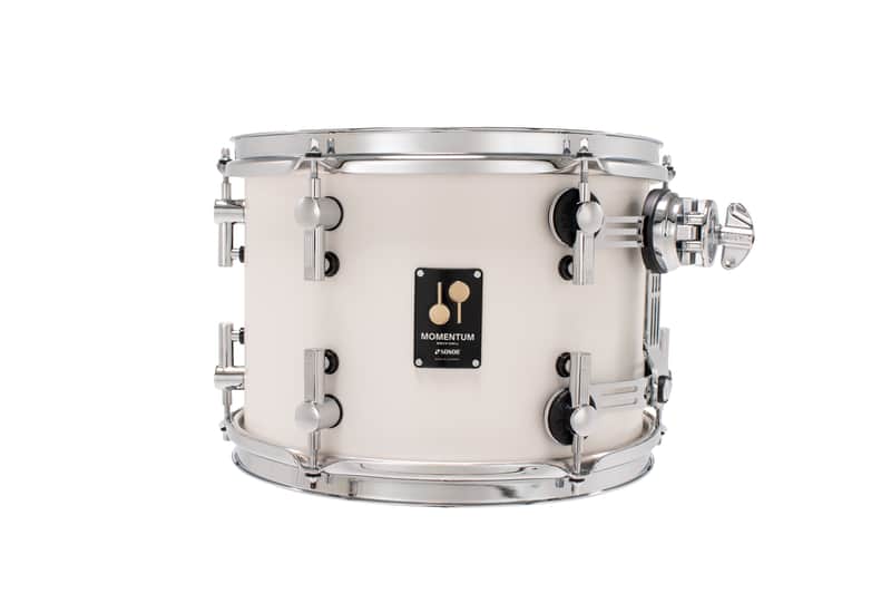 SONOR Momentum Birch Series 12x8.5" Satin Pure White Matte Lacquer Rack Tom Drum | Worldwide Ship | NEW | Authorized Dealer image 1