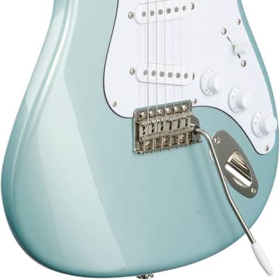 PRS Paul Reed Smith John Mayer Silver Sky Electric Guitar, Rosewood Fretboard (with Gig Bag), Polar Blue image 4