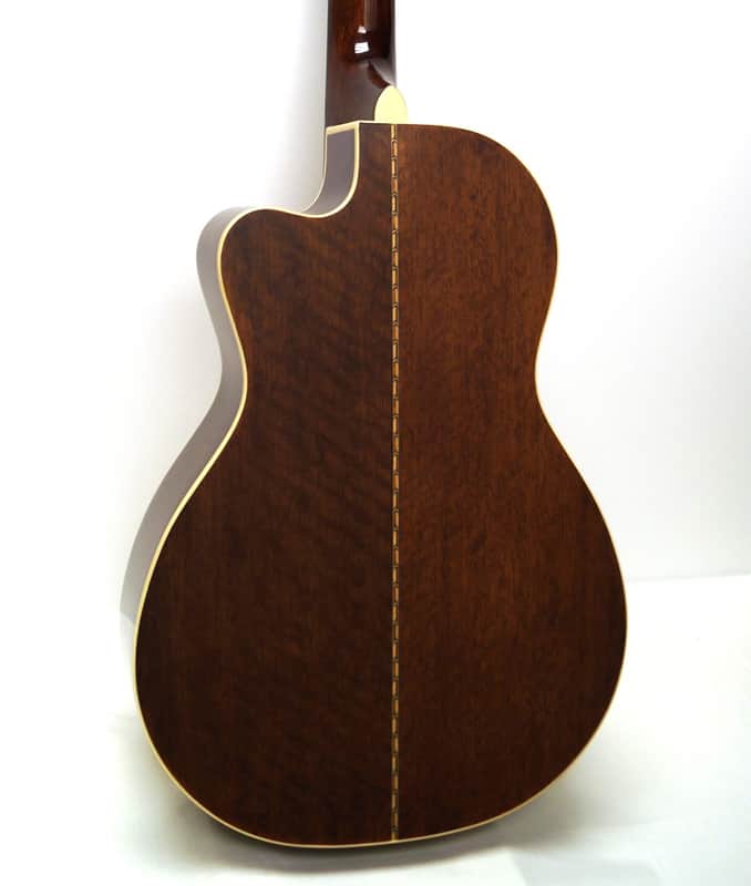Recording King RP1-16C Solid Adirondack Spruce Top 0-Body Parlor