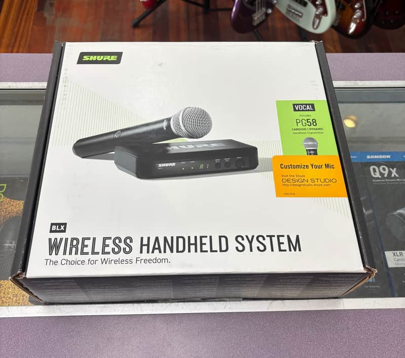 Shure PGA58 H1 Woreless Handheld Mic image 1