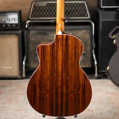 Taylor Sunset Blvd 214ce DLX Grand Auditorium Acoustic/Electric Guitar - Shaded Edge Burst with Hardshell Case - Factory Demo image 8