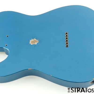 Fender Custom Shop SR25 Tele Pro 2025 Relic BODY Nitro Aged Lake Placid Blue Bild 5
