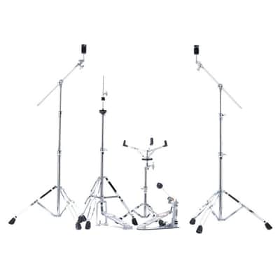 Pearl Export Graphite Silver Twist 5 Piece Drum Kit including PX Cymbals (20", 10", 12", 14", 14" Snare) image 13