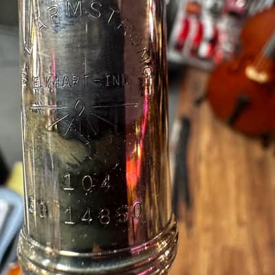 W.T. Armstrong Flute 104-30-14850 For Repair image 8