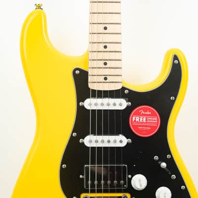 Squier FSR Affinity Series HSS Stratocaster Graffiti Yellow image 3