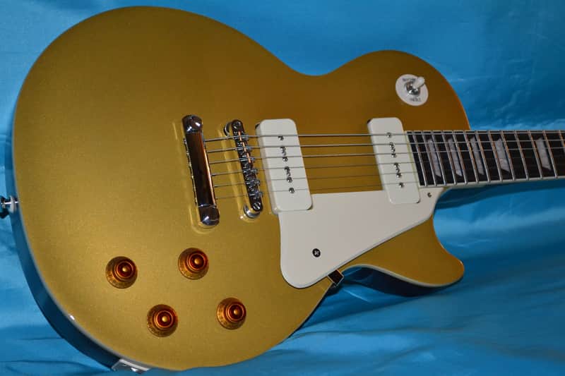 Epiphone 1956 Les Paul Standard Gold Top Pro with P-90 Pro | Reverb