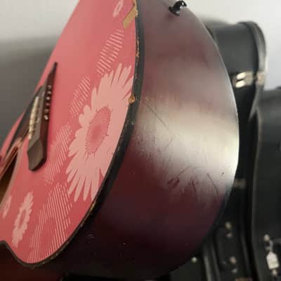 First Act EL3036 3/4 Size Acoustic Guitar 2009 - Pink image 10