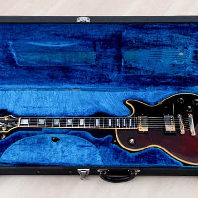 1976 Greco EG1000 Custom Wine Red, 100% Original w/ Maxon U-3000, Case image 20