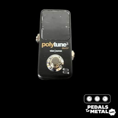 TC Electronic Polytune 3 Noir Mini Polyphonic Tuning Pedal | Reverb
