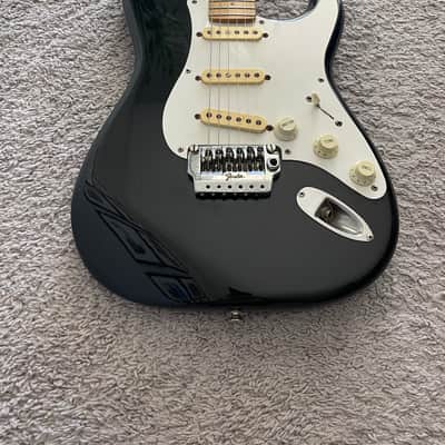 Fender Contemporary Stratocaster Vintage 1986 MIJ Japan Black System 1 Guitar image 2