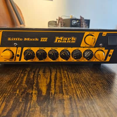 Markbass Little Mark III 500-Watt Bass Amp Head 2010s - Black / Yellow image 3