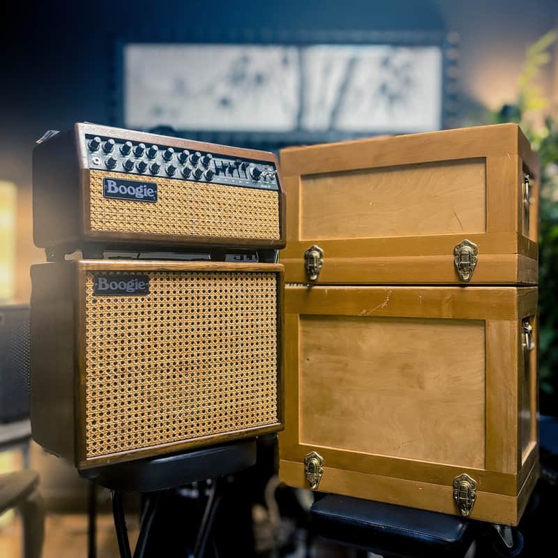 Mesa Boogie Mark IV Head + Cab - Imbuya Wood w/Custom Hand Built Road Case image 1