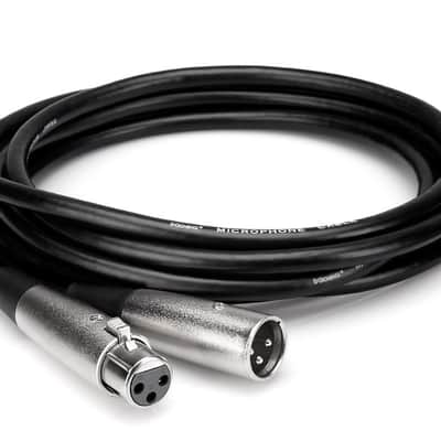 Hosa Microphone Cable XLR3F to XLR3M - 10 ft / MCL-110 image 1