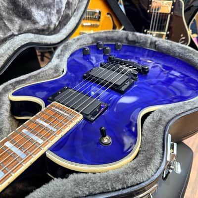 🔥2019🔥 Epiphone Les Paul Prophecy Custom Plus EX~ Midnight Sapphire~ EMG P’Ups image 3