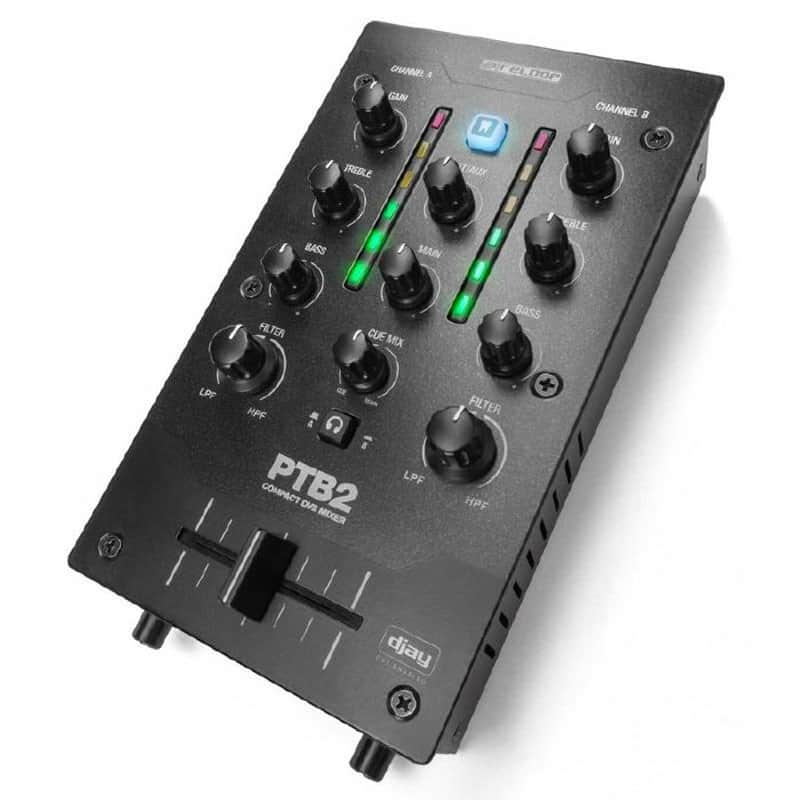 Reloop PTB-2 Portable 2+1-Channel DJ Mixer image 1