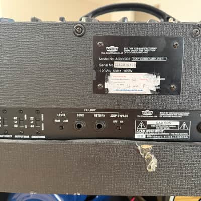 Vox AC30CC2 Custom Classic 2-Channel 30-Watt 2x12" Guitar Combo 2005 - 2010 - Black image 9