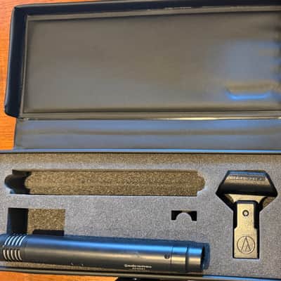 Audio-Technica AT4041SP Small Diaphragm Cardioid Condenser Microphone Stereo Pair 2010s - Black image 3