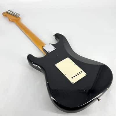 Fender Custom Shop '62 Reissue Stratocaster 2017 Fender Custom Shop ’62 Journeyman Relic Stratocaster - Black Relic image 3