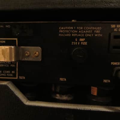 Ampeg VT-22 1974 2x12 Black/Silver 11 tubes image 13