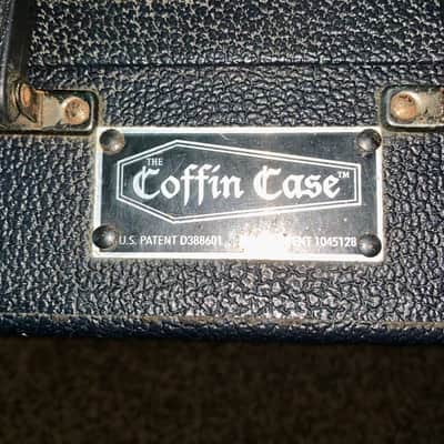 Coffin Guitar hardshell case only for fender  precision or Jazz electric bass guitar image 3