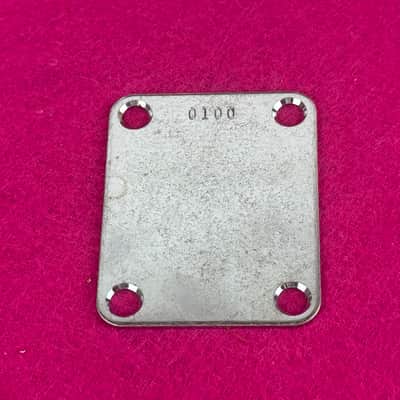 GVT Vintage Hysteric Guitar Parts Aged Pre-CBS 50’s Serial No. vintage Style Replacement Neckplate - Aged - Aged image 5