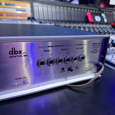 DBX model 500 Professional "Disco" BOOM BOX Sub Harmonic Synthesizer 1970s rarest version 1/4" TRS in out image 5