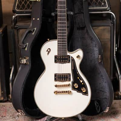 Duesenberg Fantom A Electric Guitar - Aged White with Hardshell Case - Demo image 22