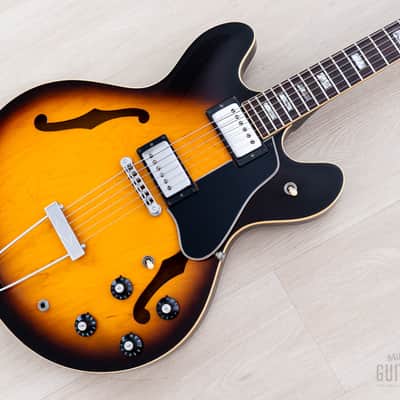 1978 Gibson ES-335 Vintage Semi-Hollow Guitar Sunburst w/ Tarbacks, Coil Tap & Case