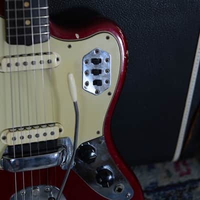 1964 Fender Jaguar Candy Apple Red w/OHSC image 10