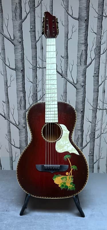 Stromberg Voisinet Hawaiian Parlor Guitar 1920's image 1