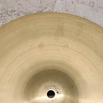 Pasha/Ufip 11" Grade A Thin Splash Cymbal Vintage 1970's 405g's image 2