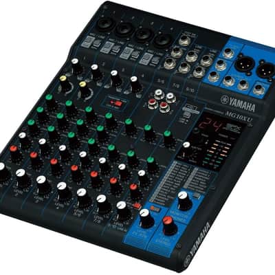 Yamaha MG10XU 10-Channel Analog Mixer New - Black image 3
