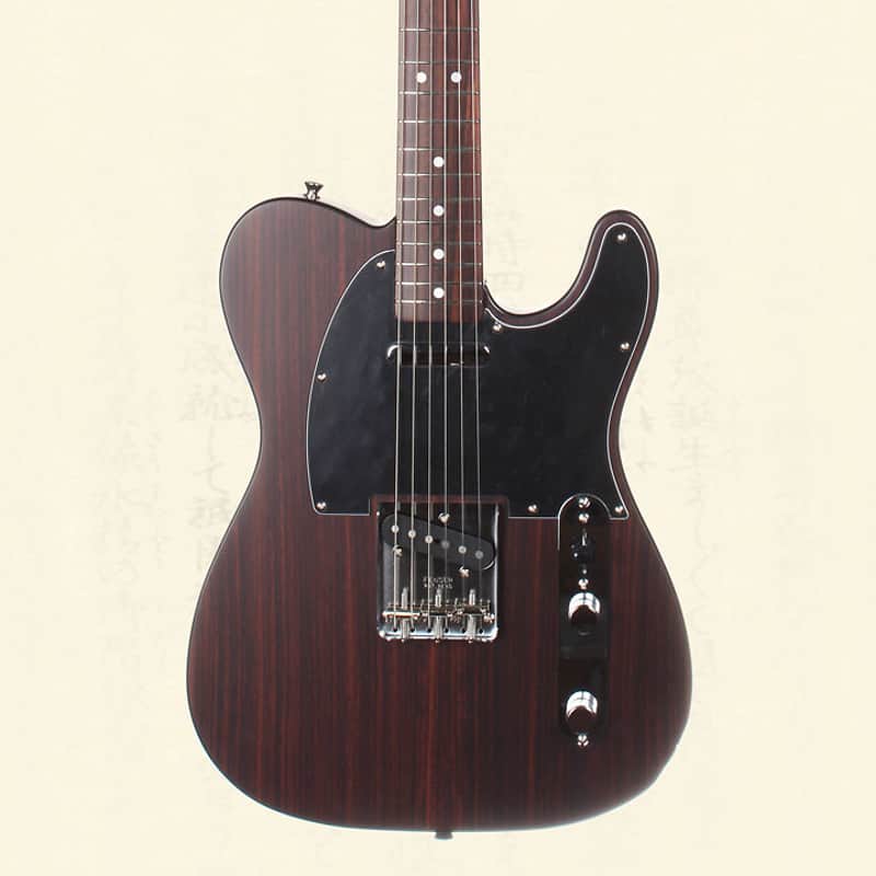Fender Japan Limited Rosewood Telecaster Electric Guitar - Natural Tl-Rose Nat image 1