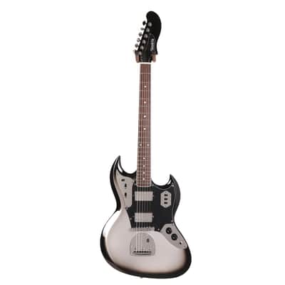 Woodrite Guitars Switchblade HT Guitar Aged Silverburst image 3