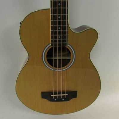 Washburn AB5/K Bass Guitar Wood image 1