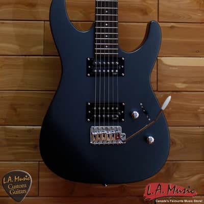 LTD M-50 M-Series Electric Guitar Blue Satin Finish image 3