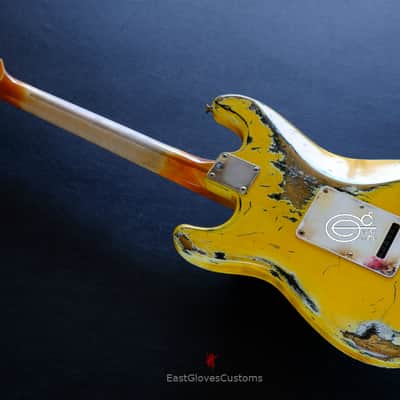 Fender Stratocaster 50th Anniversary Yellow Heavy Aged Relic (RARE) image 18