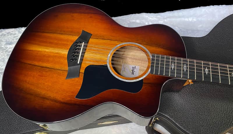 NEW! Taylor 264ce-K DLX Grand Auditorium 12-string Acoustic-Electric Guitar - Shaded Edge Burst - Authorized Dealer - 5.1lbs - G06224 image 1
