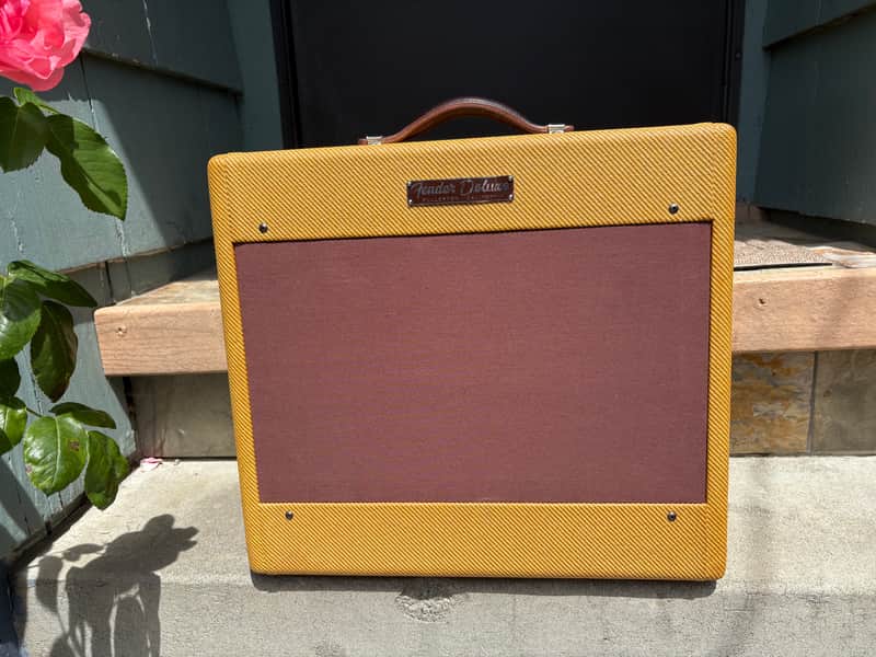 1955 ( Custom )Fender 5D3 Deluxe Transitional Vintage Tweed Amp Custom Build Modern Custom Build image 1