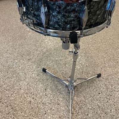 Solid Maple Craviotto 5 1/2" x 14" Johnny C Snare Drum, Black Oyster image 11