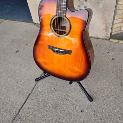 Crafter ABLE D-600CE VTG - Vintage Burst image 4