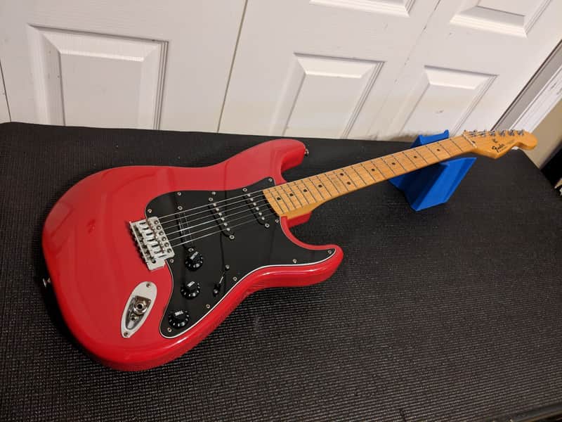 Fender Standard Stratocaster 1995 HSS Torino Red Seymour Duncan