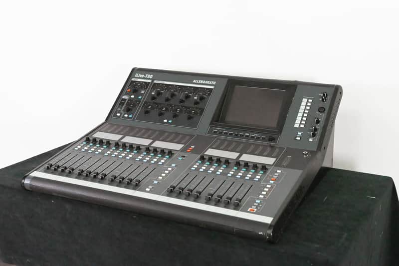Allen & Heath iLive-T80 Mixing Surface with iDR-48 Fixed Format MixRack CG012ML *ASK FOR SHIPPING* image 1