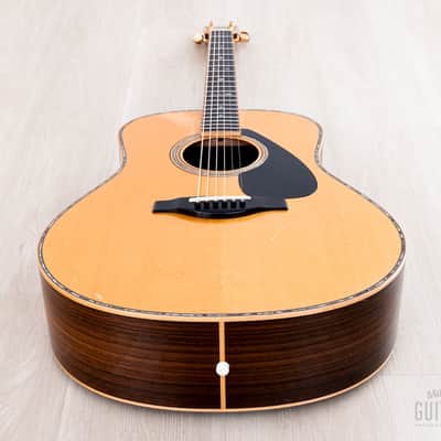 2008 Yamaha LL36 ARE Original Jumbo Acoustic Guitar Nitro Lacquer w/ Case image 13