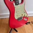 Fender Custom Shop Wilcutt True ‘62 Stratocaster Josefina Pickups Journeyman Relic Fiesta Red 60s Oval C (061)