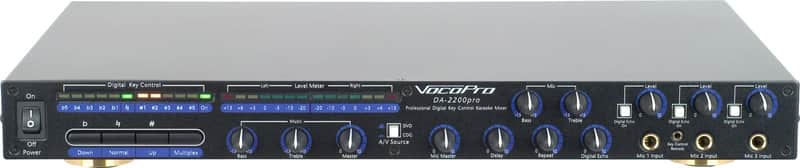 VocoPro DA-2200PRO Professional Digital Key Control/Digital Echo Mixer image 1