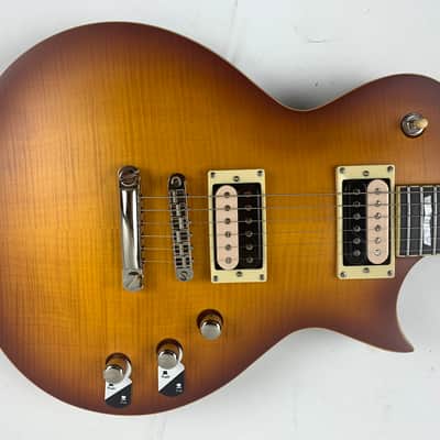 ESP LTD EC-1000T FM Honey Burst Satin HBS Electric Guitar + Free Gig Bag Fluence EC-1000 T image 5