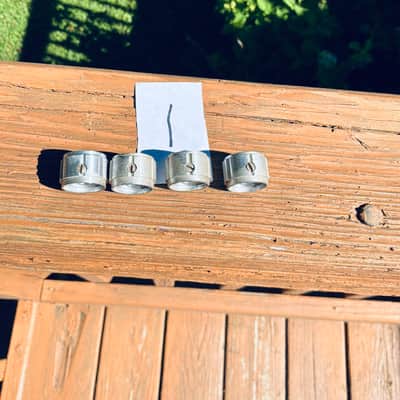 Peavey vintage 70s aluminum set-screw knobs (lot of 4) image 2